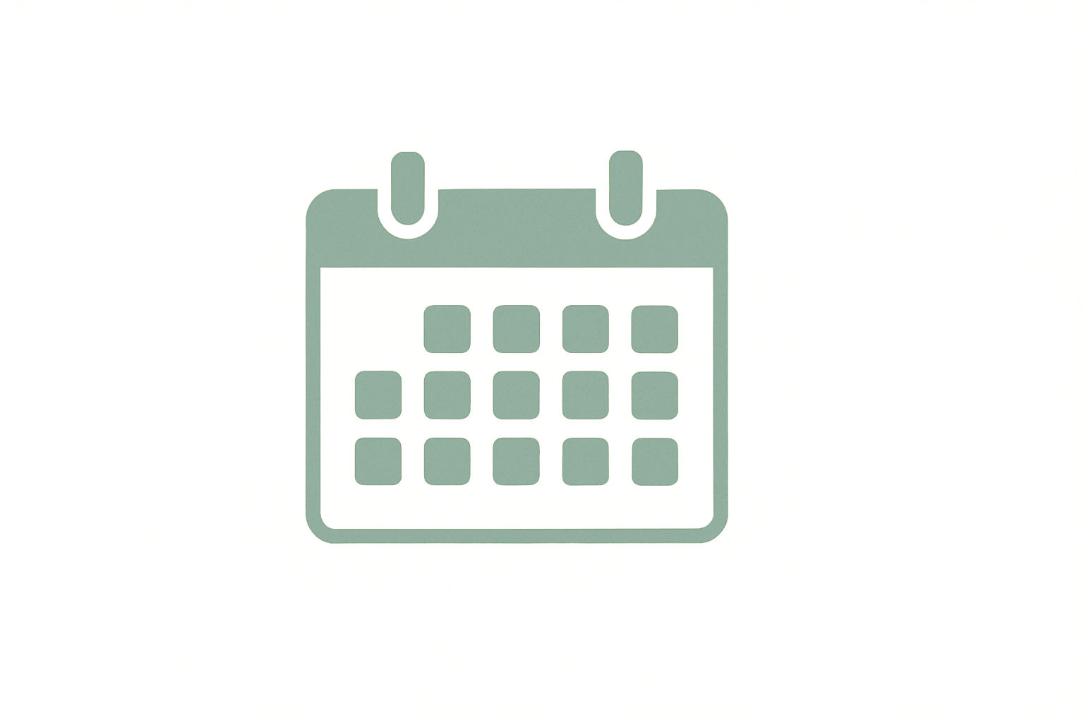 Vista previa del calendario